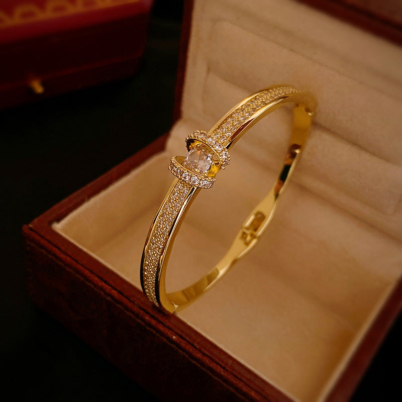 Wholesale Zircon Geometric Bracelet